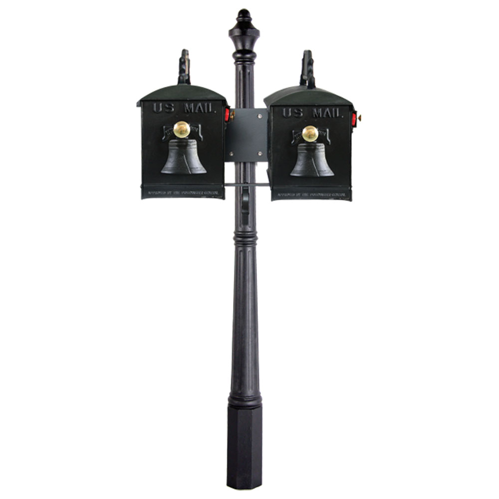 Mailbox System Twin Mailbox Deluxe System # 3 - Imperial Mailbox Systems