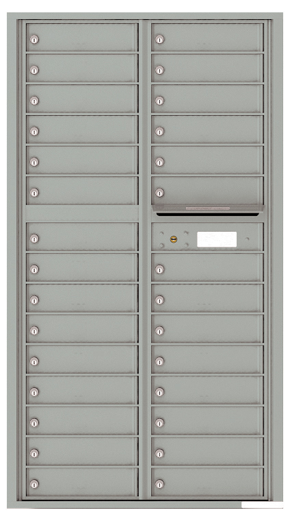 Florence 4C Horizontal Mailbox - 29 Doors - Max Height USPS Access
