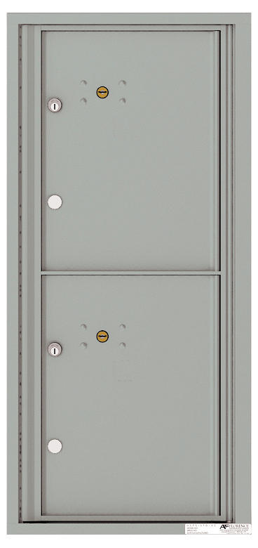 Florence 4C Horizontal Mailbox - 2 Parcel Lockers - ADA Compliant Max Height USPS Access