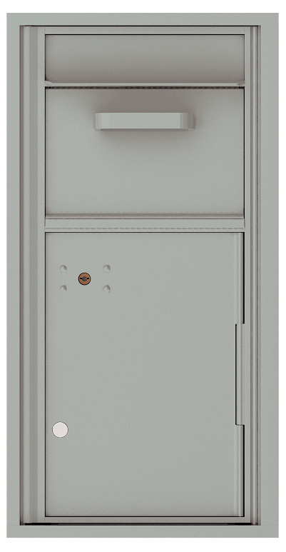Florence 4C Mailbox Hopper Collection Drop Box - Front Loading - 9 Doors High - USPS Access