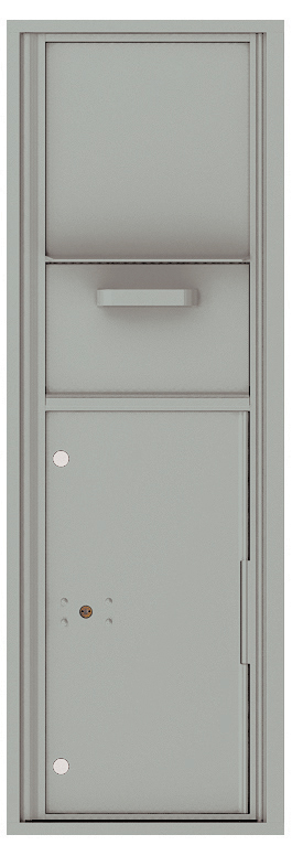 Florence 4C Mailbox Hopper Collection Drop Box - 14 Doors High USPS Access