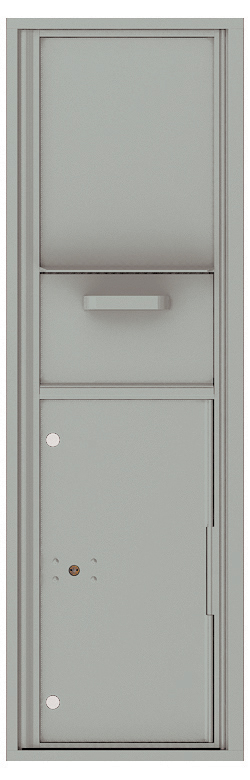 Florence 4C Mailbox Hopper Collection Drop Box - Front Loading - 15 Doors High - USPS Access