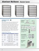 Aluminum Mailboxes - Standard System