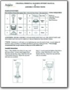 Colonial Pedestal Assembly Instructions
