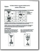 Victorian Pedestal Assembly Instructions