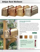 Antique Rural Mailboxes / Deluxe Rural Mailboxes