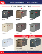 Standard Colors of Mailboxes