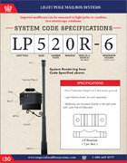 Light Pole Mailbox Systems