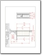 9-Door 4C High Security Horizontal Mailbox CAD Drawings