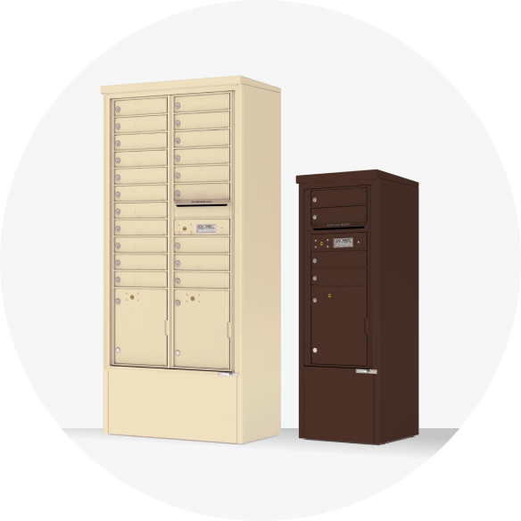 4C Free Standing Mailboxes