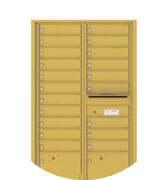 Gold 4C Mailbox Finish