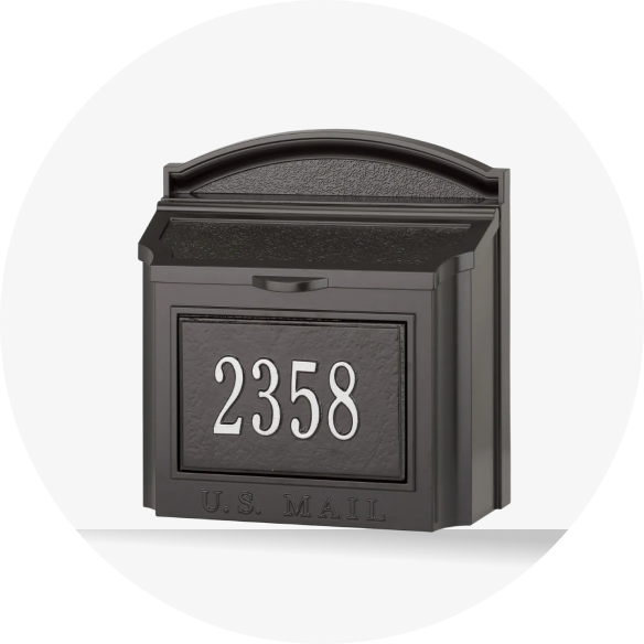 Wall Mounted Mailboxes