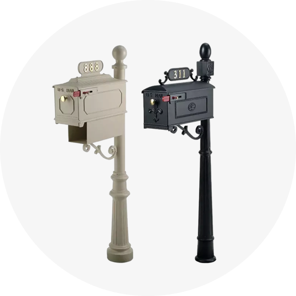 Imperial Mailbox and Post Combos