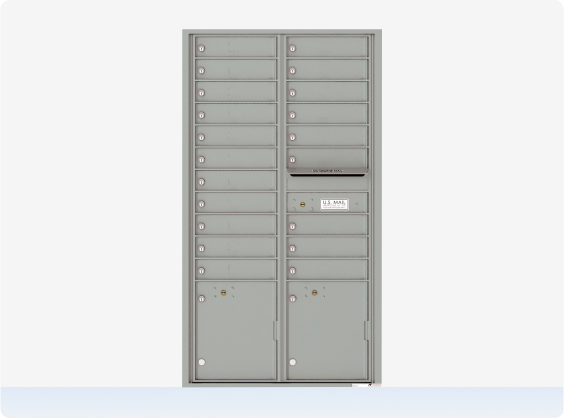 4C Horizontal Mailboxes for professional installers 
