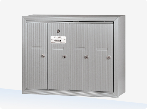 Vertical Mailboxes for professional installers 