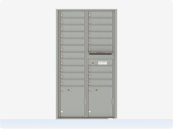 4C horizontal mailboxes for Property Management