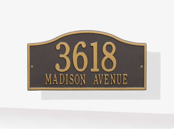 Address Plaques & Numbers for AMC