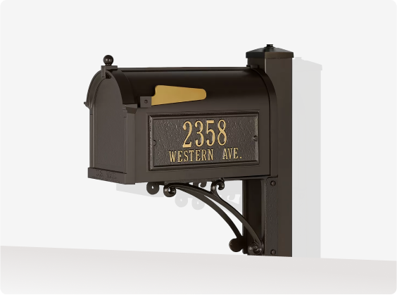 Mailbox and Post Packages for AMC