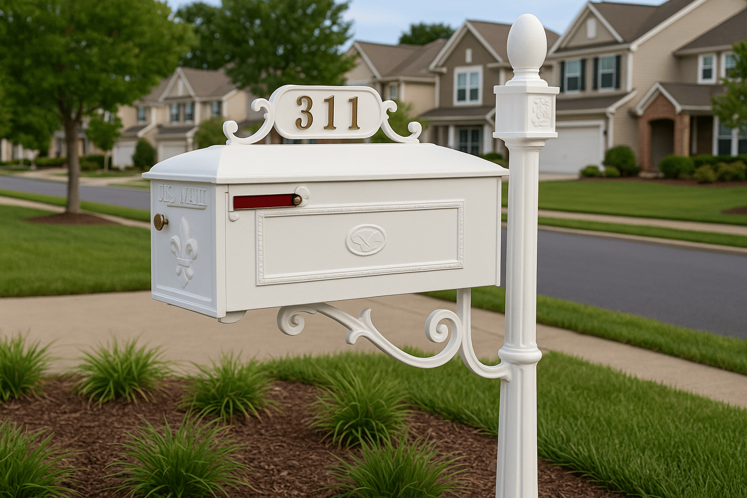 Imperial Residential Mailbox in a HOA area