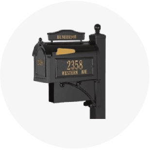 Whitehall Mailbox & Post