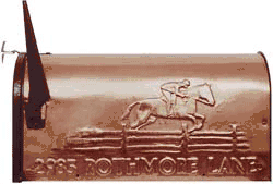 Solid Copper Mailboxes