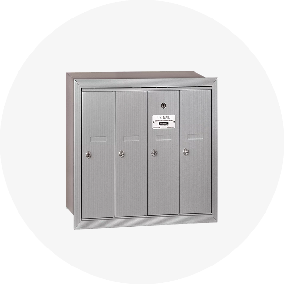 Vertical Apartment Mailboxes