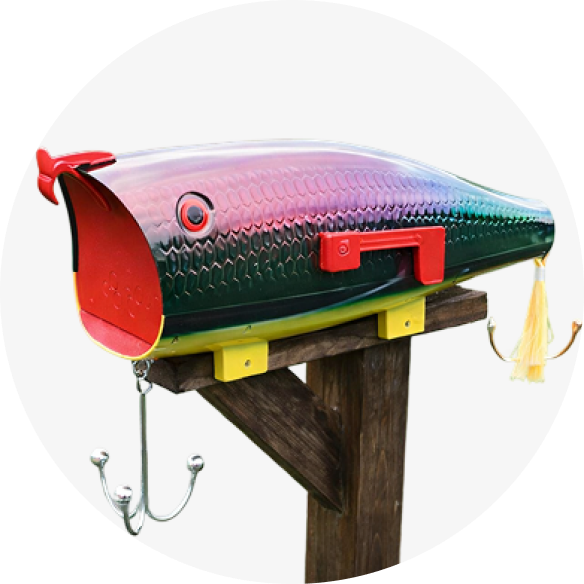 Fish Mailboxes