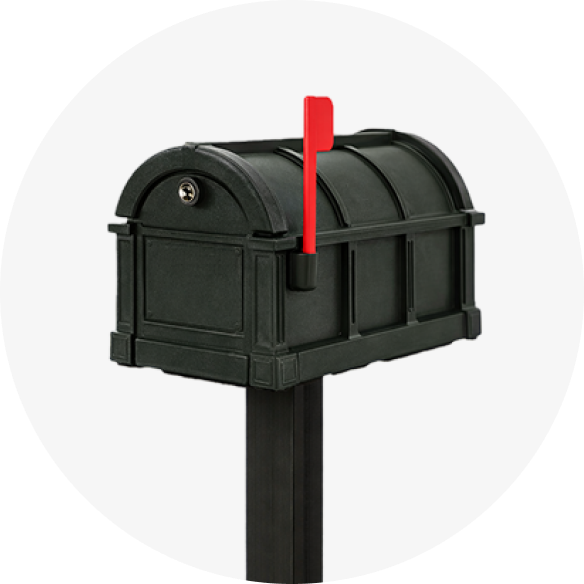 Plastic Mailboxes