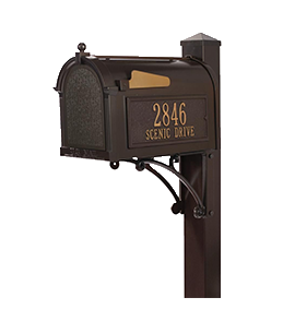  Curbside Mailbox and Post Combos 