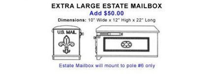 Imperial Large Estate Mailbox
