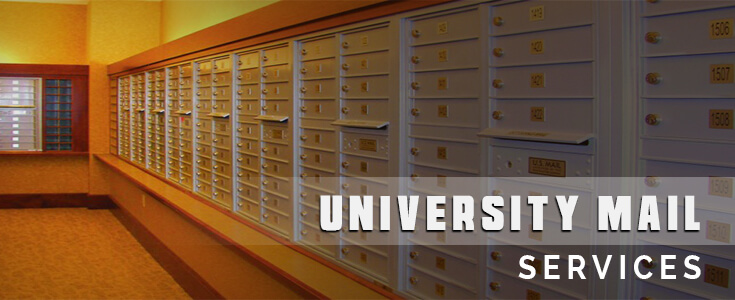 University Mailboxes