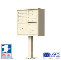 Commercial Cluster Mailboxes Sandstone